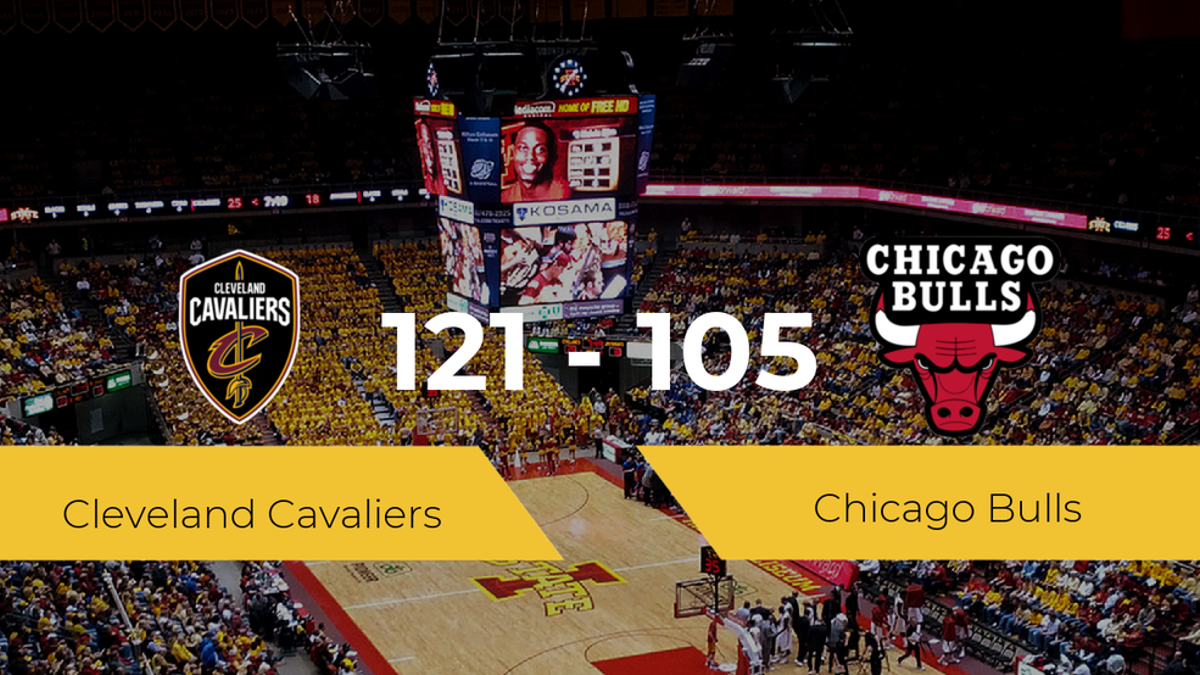 Cleveland Cavaliers se hace con la victoria contra Chicago Bulls por 121-105