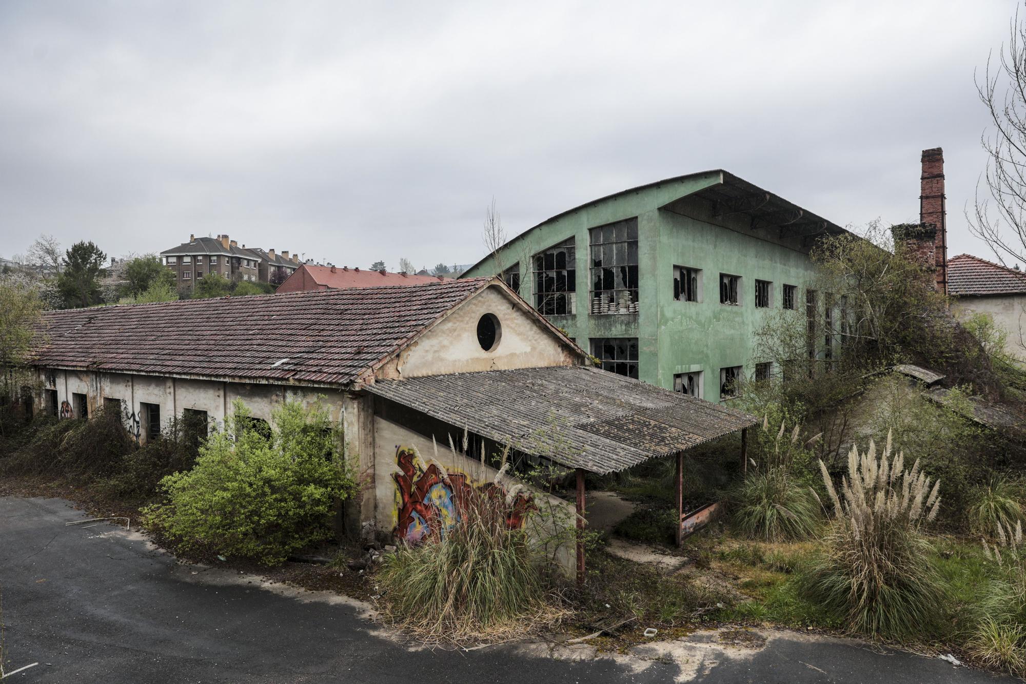 La ruina de la fábrica de loza de San Claudio