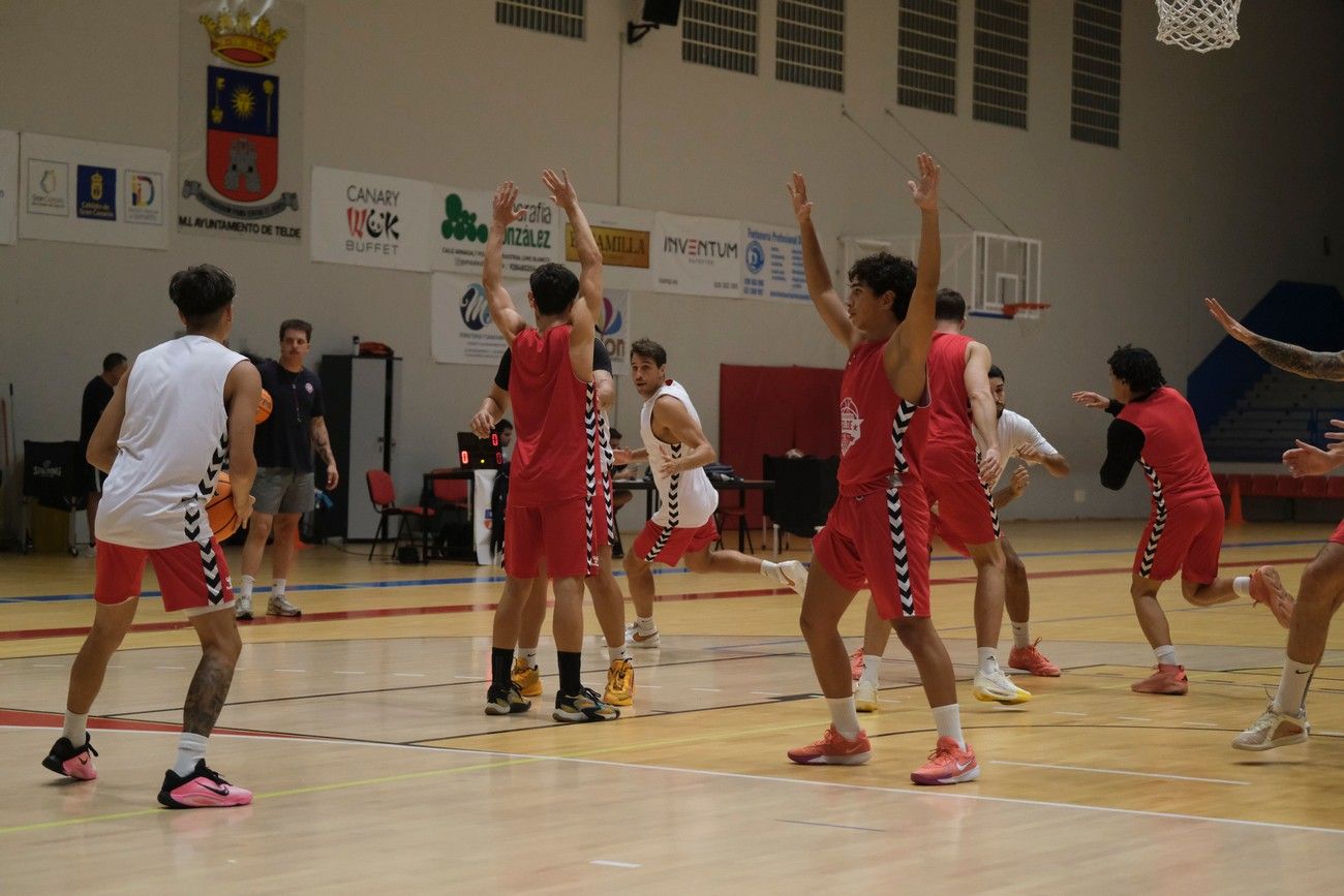Entrenamiento del CB Telde