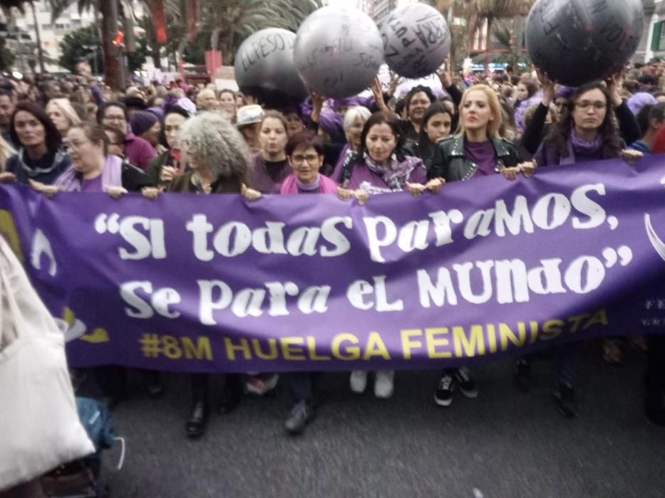 8M - Manifestación del Día de la Mujer en Las Palmas de Gran Canaria