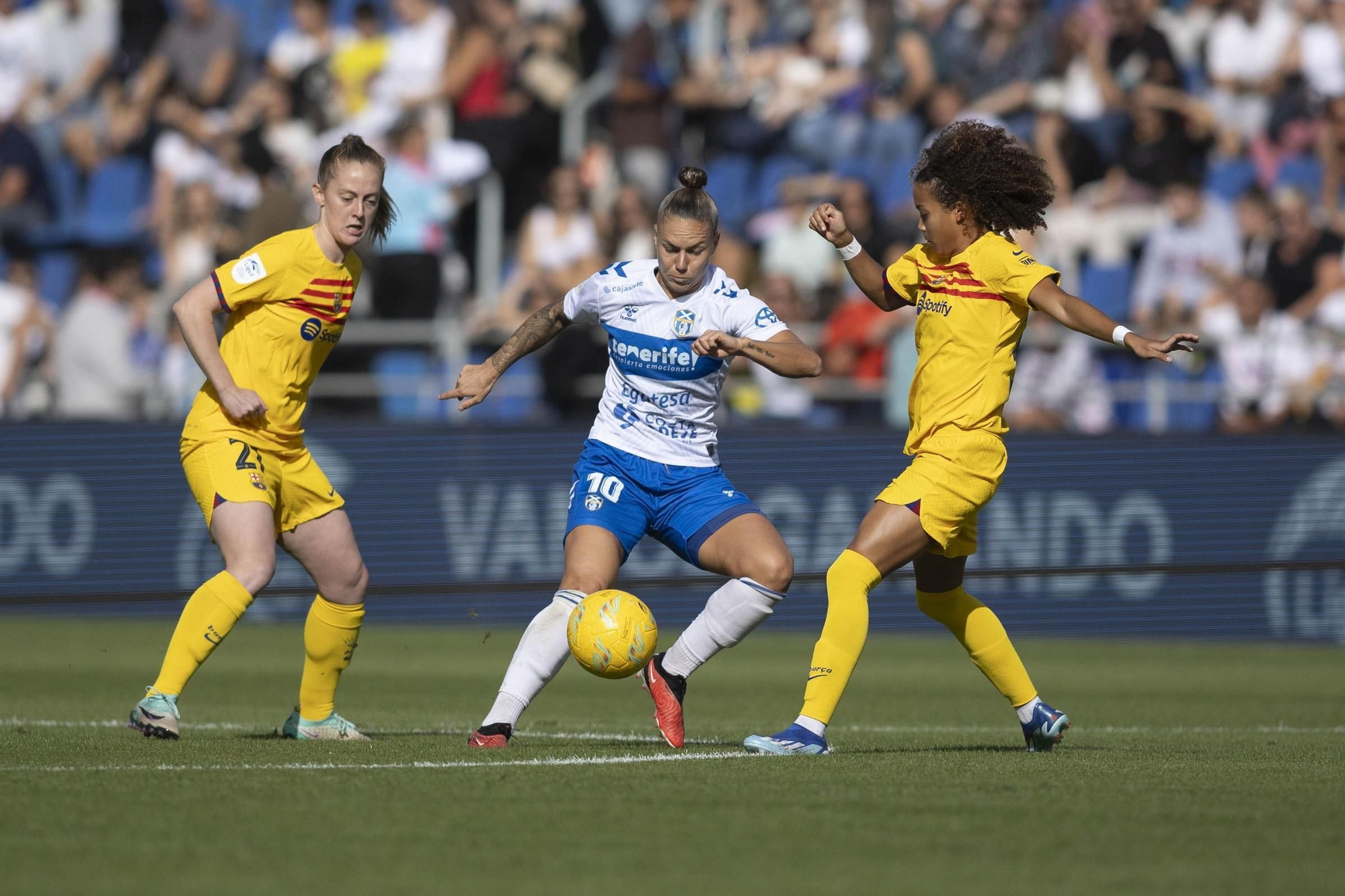 Revive el UD Costa Adeje Tenerife - FC Barcelona en imágenes