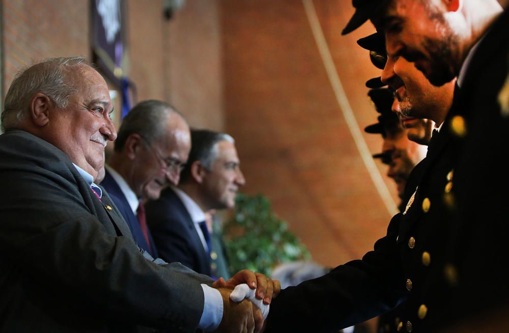 El subdelegado del Gobierno, Miguel Briones, ha presidido el acto y ha centrado gran parte de su discurso al desafío independentista en Cataluña.