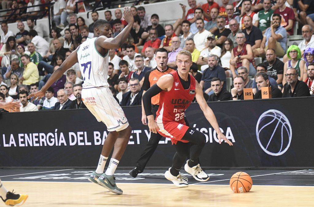 Todas las imágenes de la semifinal de la Supecopa entre el UCAM Murcia y el Unicaja