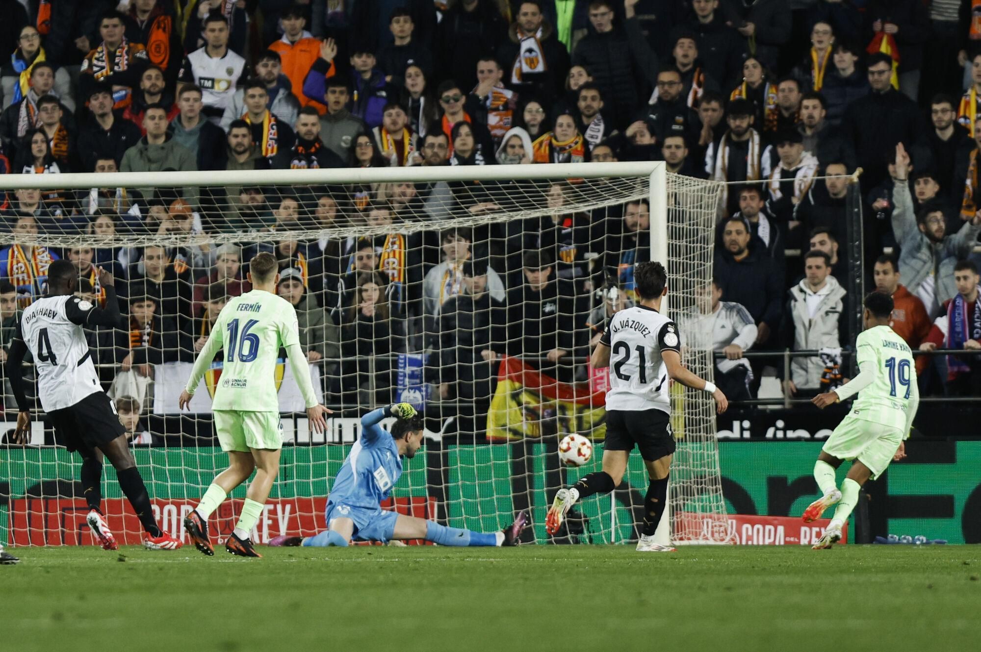 Copa del Rey | Valencia - FC Barcelona, en imágenes