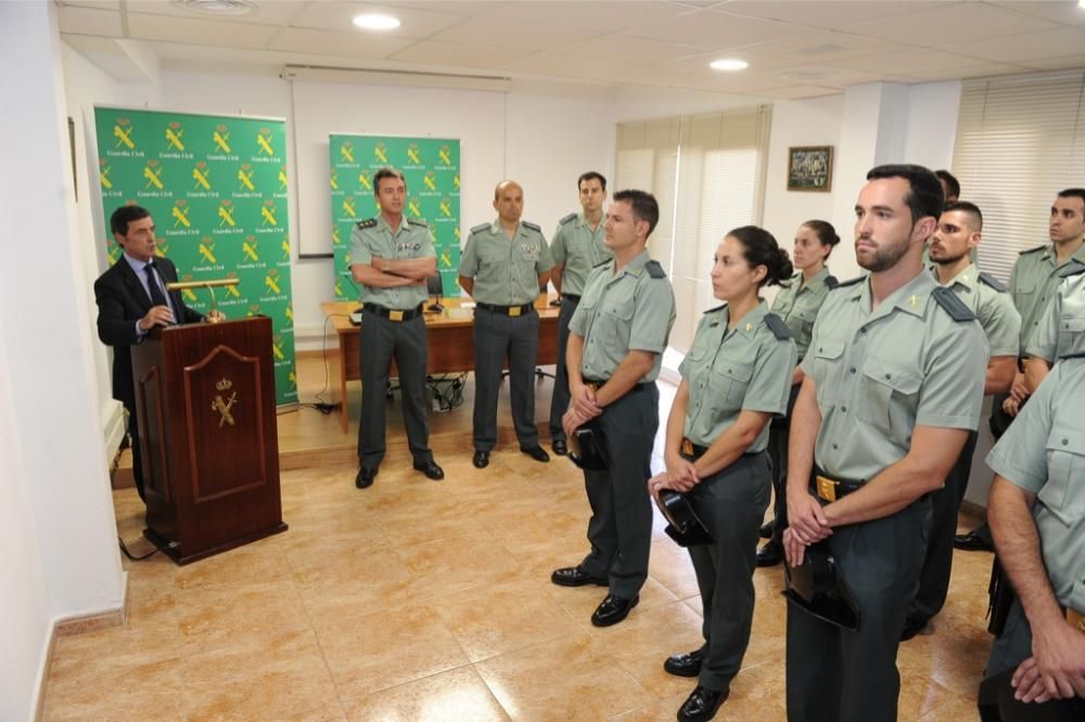 Nuevos guardias civiles de la Región de Murcia