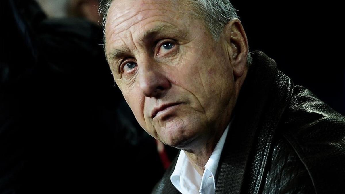 Johan Cruyff, creador delfútbol, hombre clave en el Ajax y Barça.