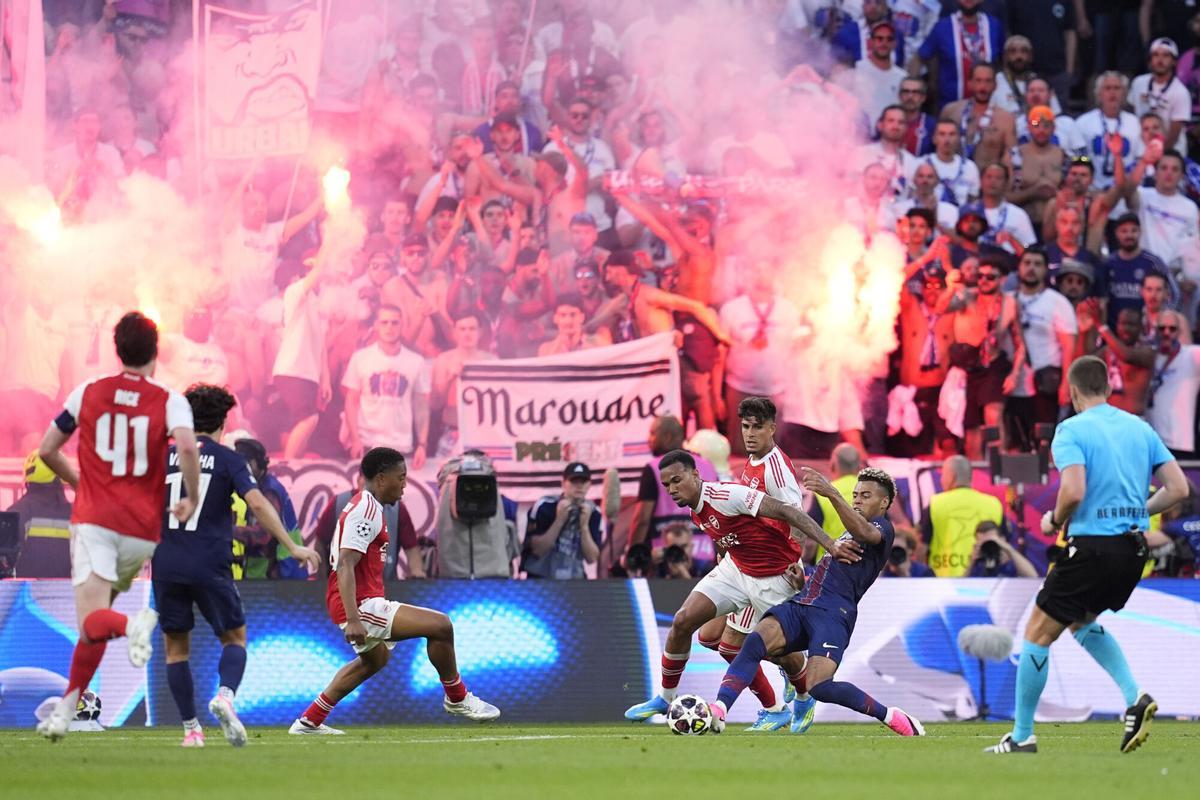 Final de la Champions: PSG - Arsenal.