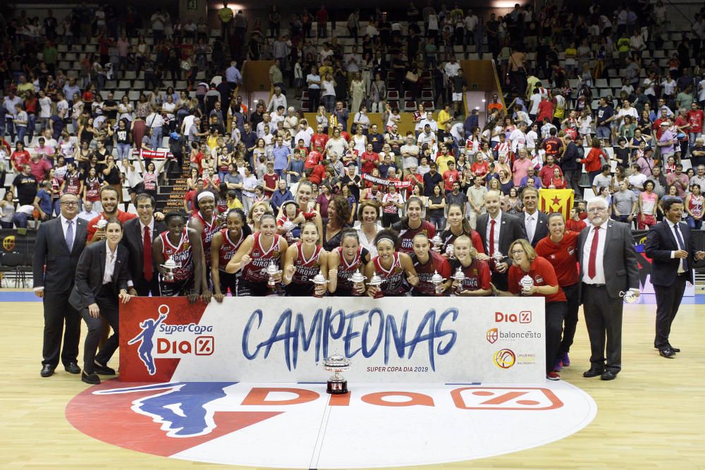 Les imatges de l'Spar Citylift Girona - Perfumerías Avenida (Supercopa)