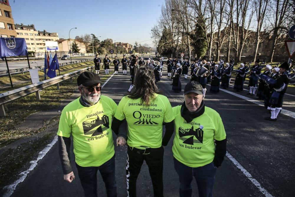 Oviedo inaugura el Bulevar de Santullano