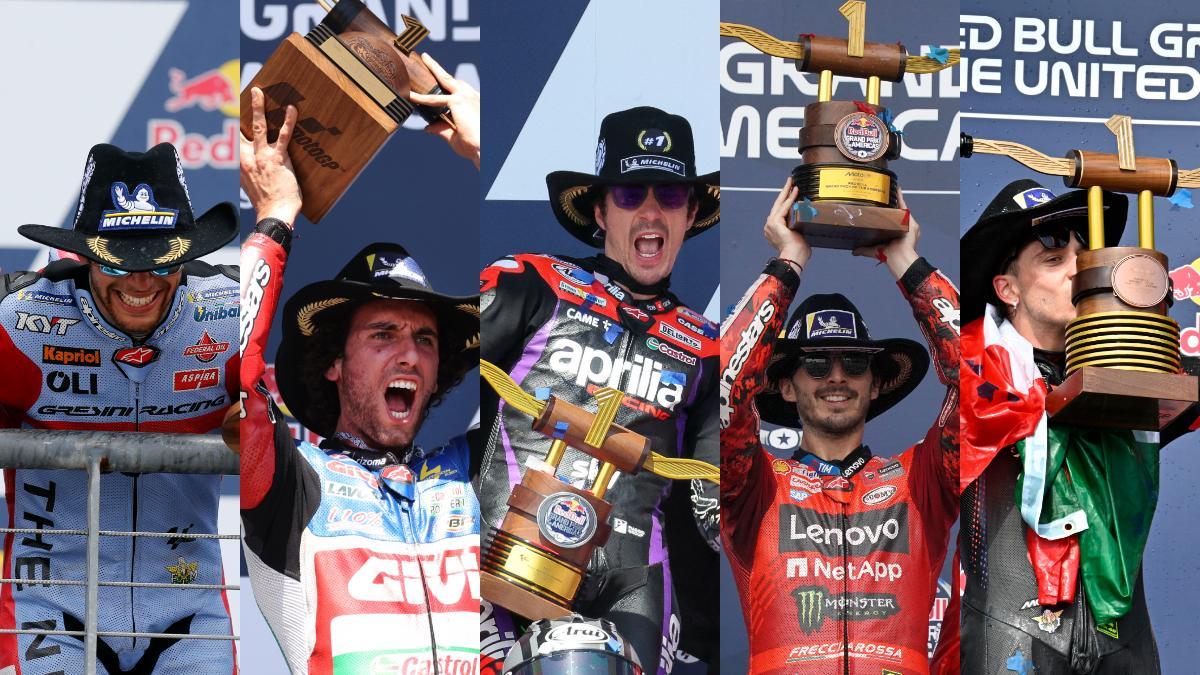 Cinco ganadores distintos en COTA tras la última victoria de Márquez