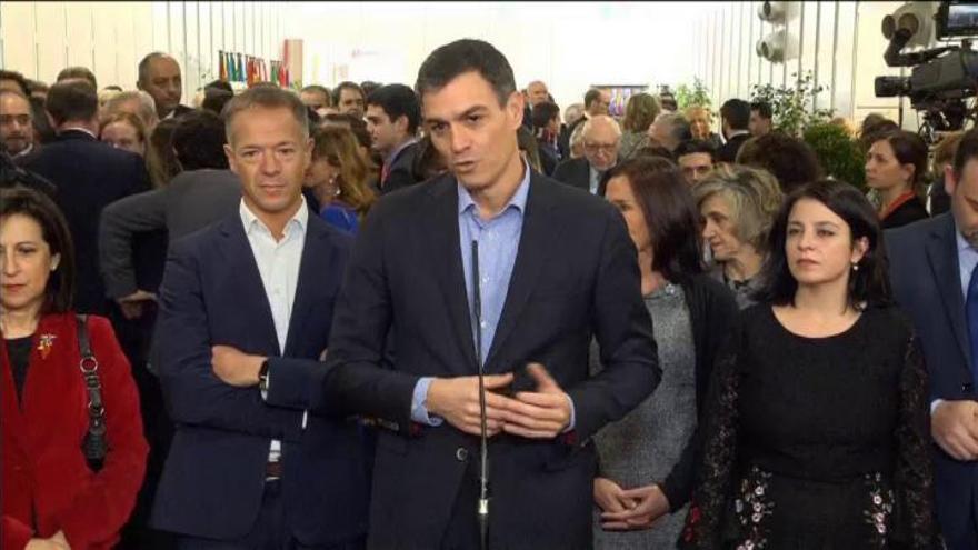 Pedro Sánchez apuesta por "buscar consensos" el Día de la Constitución