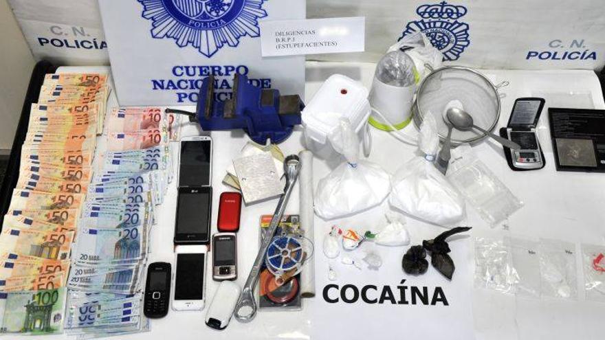 Desmantelado un laboratorio de adulteración de cocaína en Zaragoza