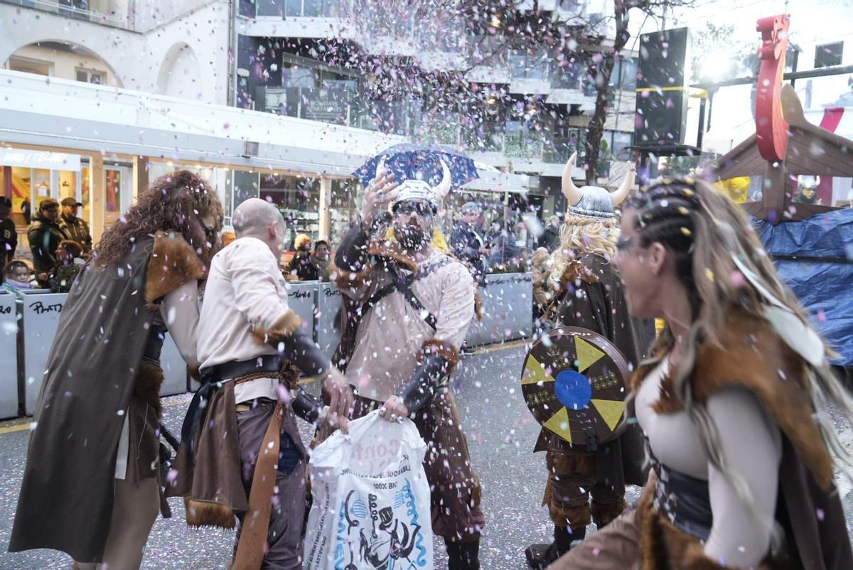 Una imatge de la rua de Carnaval de Platja d'Aro