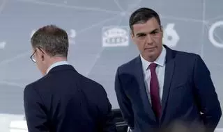 Los 10 momentos clave del cara a cara entre Sánchez y Feijóo