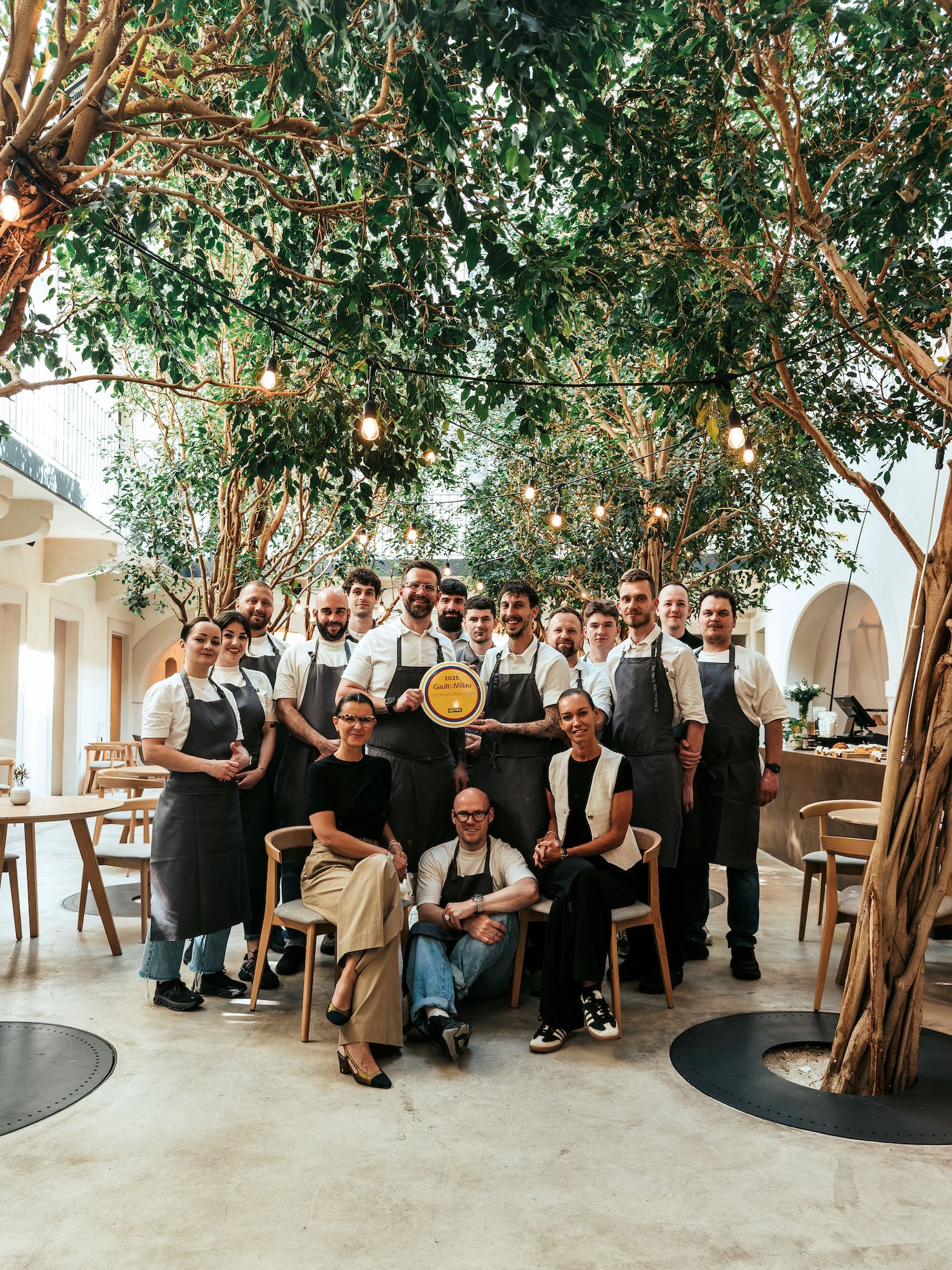 El equipo del restaurante Fach