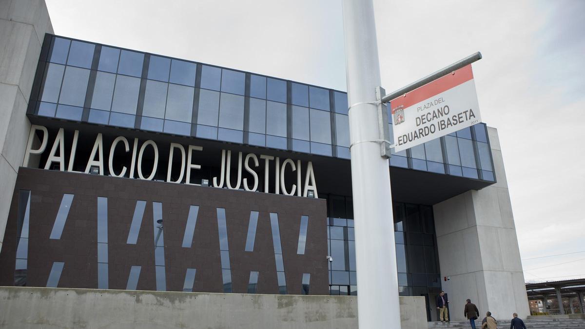 Vista del Palacio de Justicia.
