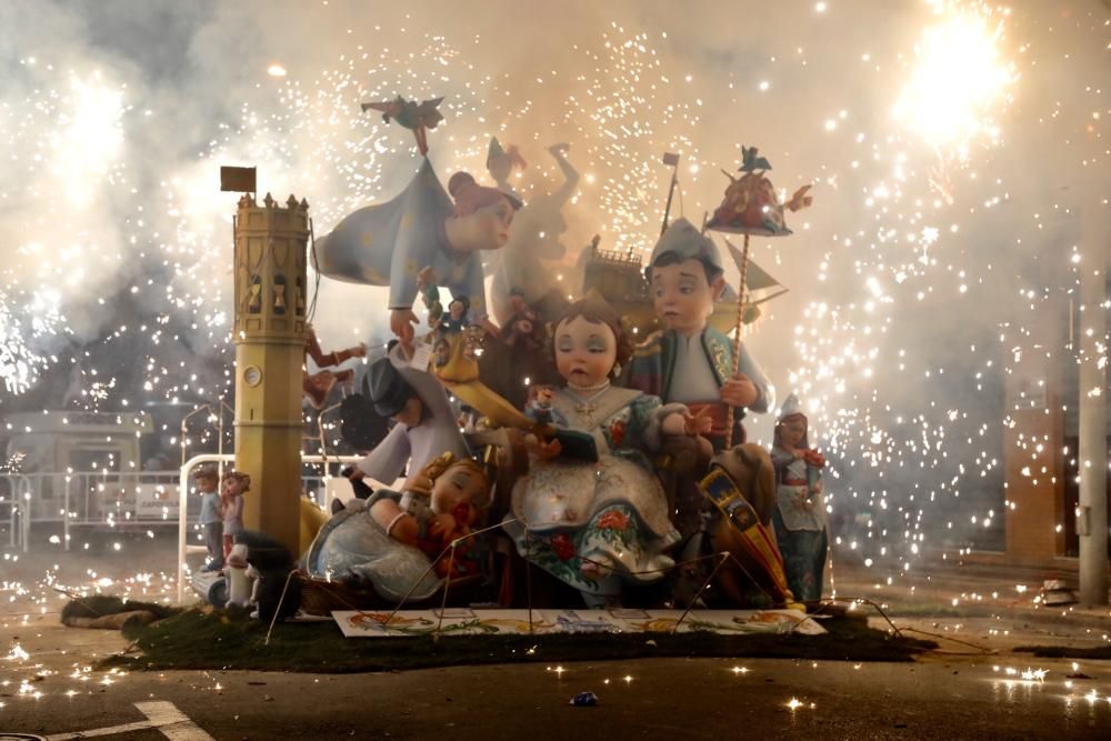 Fallas 2019: "Cremà" en Borriana