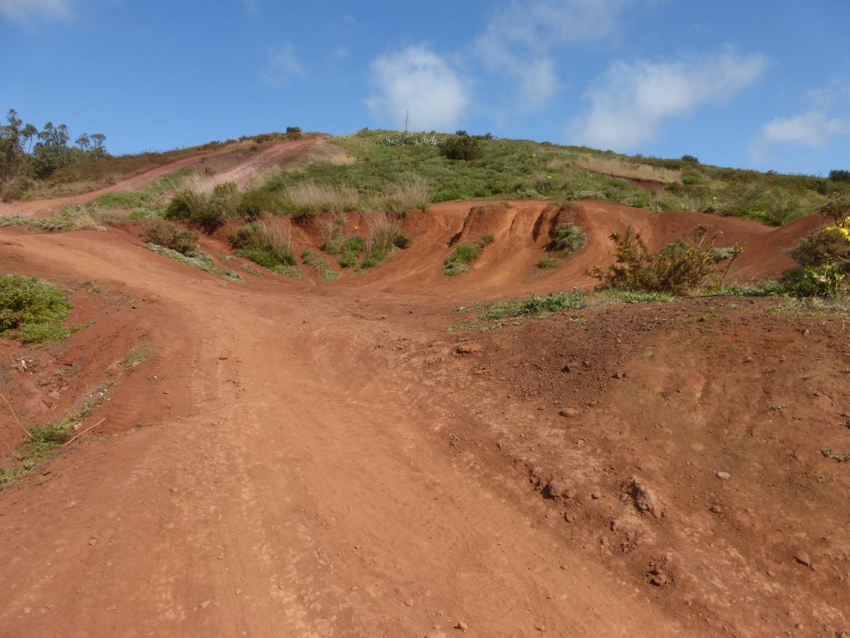 El deterioro en la zona entre El Púlpito y Las Gavias.