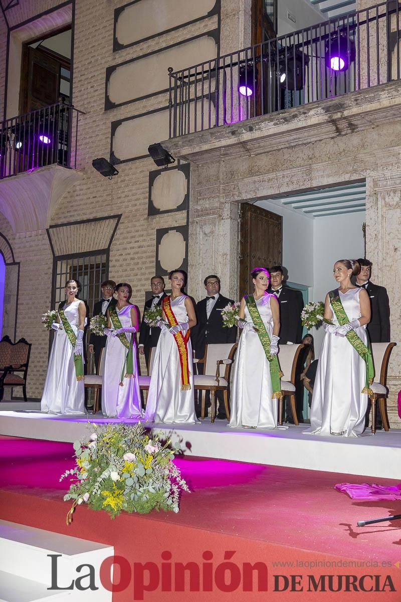 Así se ha vivido el pregón y la coronación de la reina de las Fiestas de Cehegín