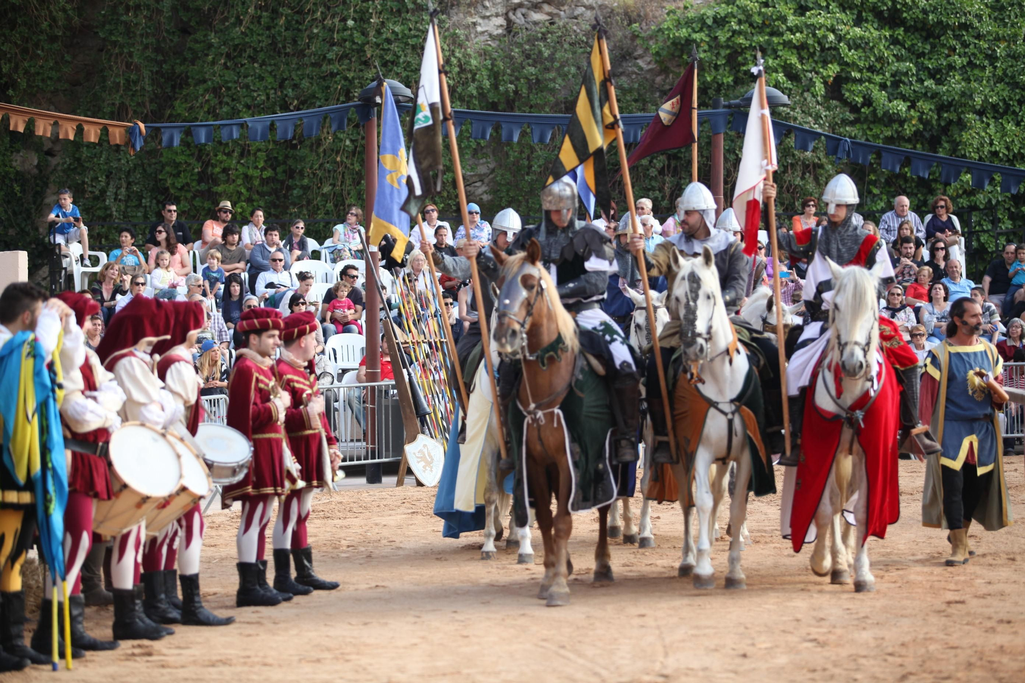 Edición de 2014 de la Feria Medieval de Ibiza.