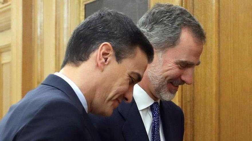 El rey propone a Pedro Sánchez para someterse a la investidura