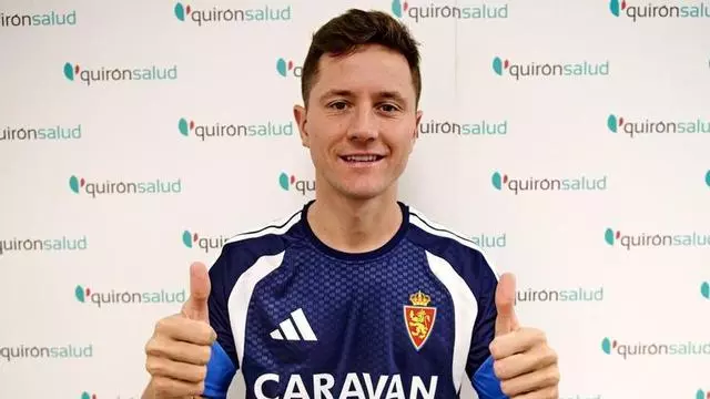 Ander Herrera durante el reconocimiento médico