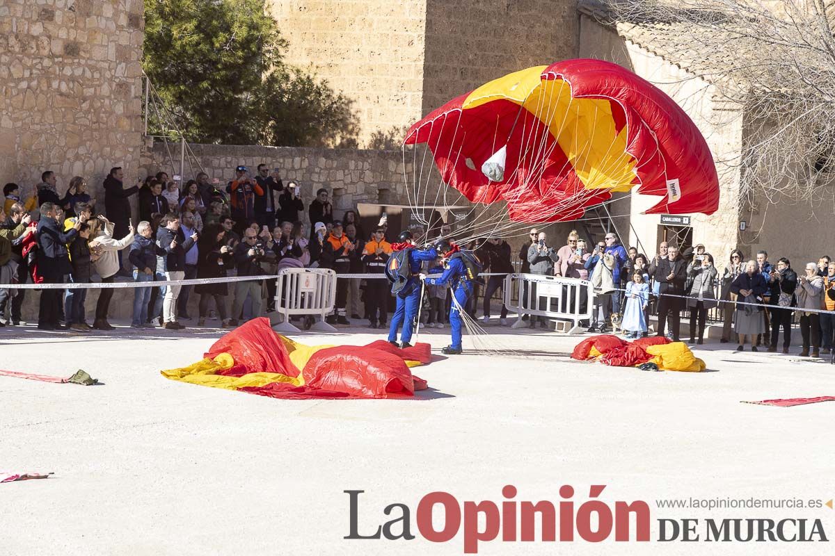 Apertura Año Jubilar de Caravaca: adoración y exhibición de la Patrulla Acrobática de Paracaidismo del Ejército del Aire