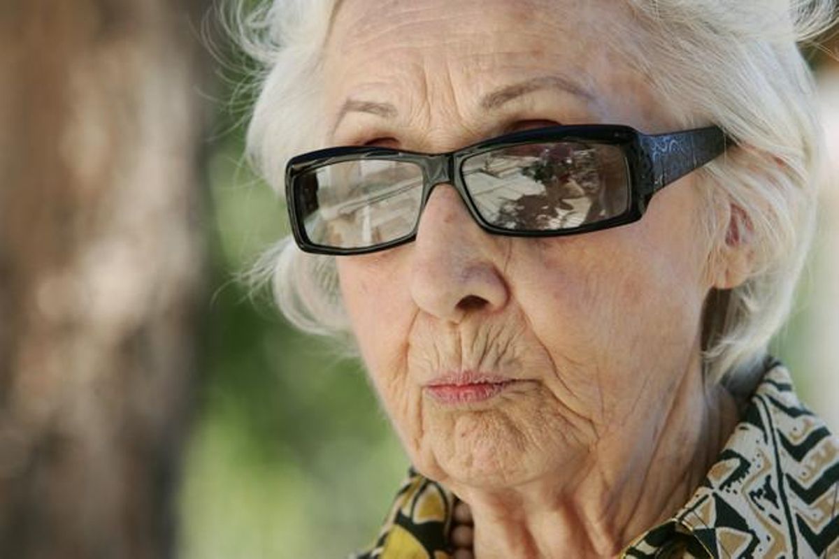 Mari Carmen Cuesta, durant un homenatge a ’las 13 rosas’, el 5 d’agost del 2006, a Madrid. Mari Carmen Cuesta, durant un homenatge a ’las 13 rosas’, el 5 d’agost del 2006, a Madrid.