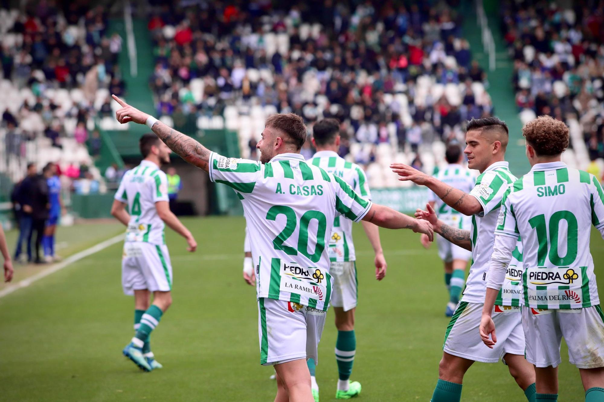 Córdoba CF-Melilla: el partido de El Arcángel en imágenes