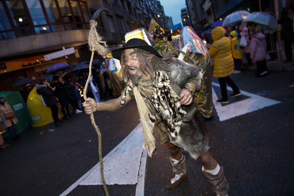 Desfile del martes de Carnaval en el Antroxu de Avilés