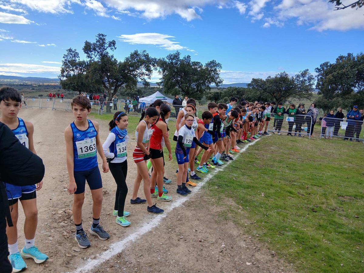 Salida de los sub-14.