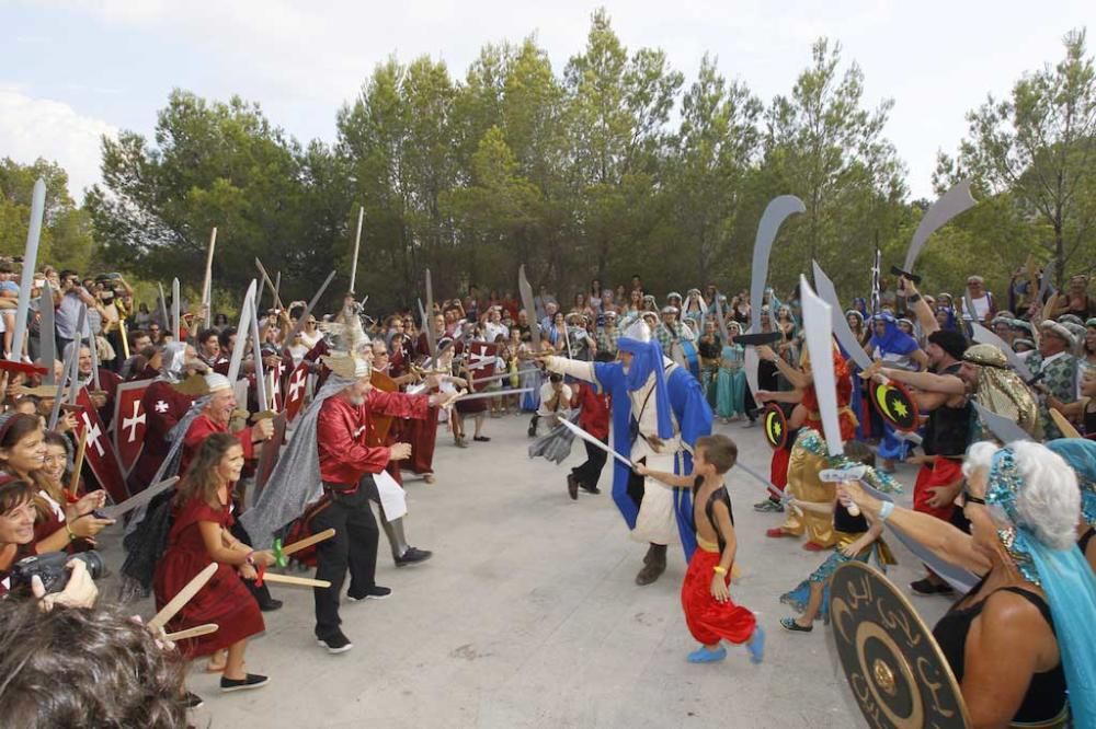 Fiesta de moros y cristianos en Santa Ponça