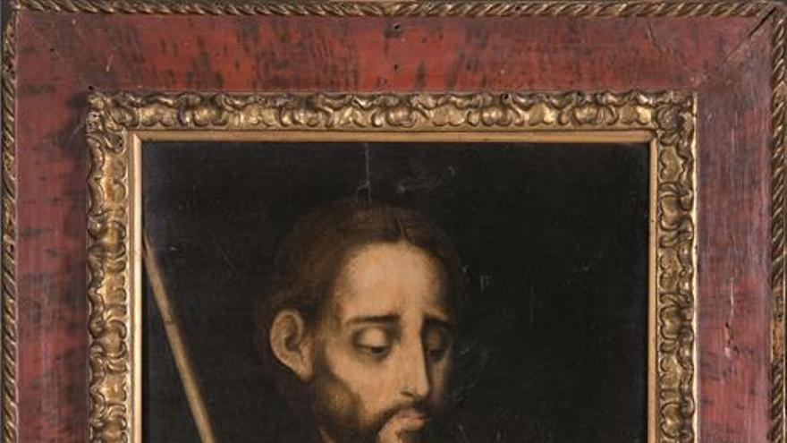 Sale a subasta un eccehomo de Luis de Morales por 18.000 euros