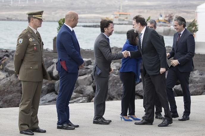 inauguración del puerto de granadilla por el ...