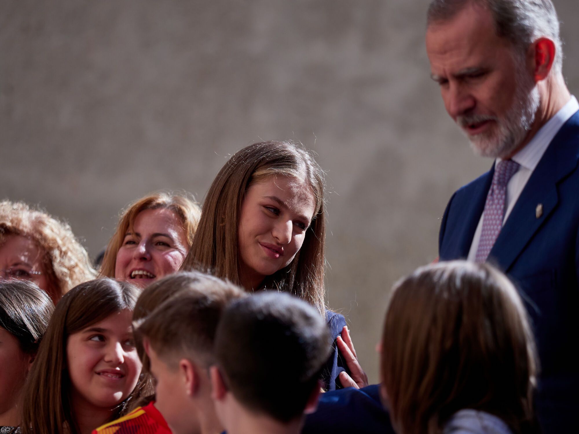 EN IMÁGENES: Leonor se da un baño de multitudes en su estreno como Princesa de Viana