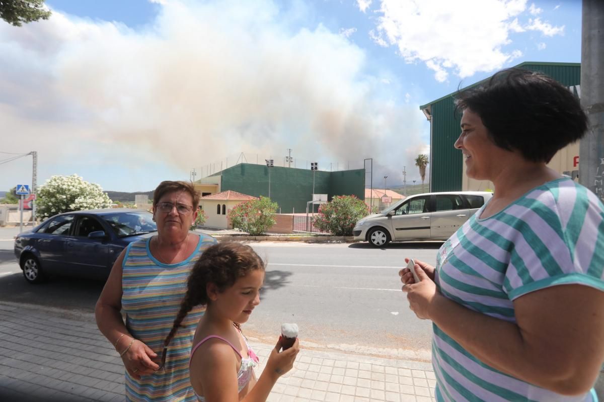 Incendio en la Serra Calderona