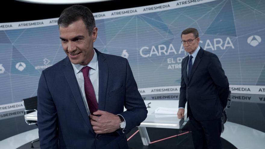 Los memes del &#039;cara a cara&#039; entre Pedro Sánchez y Núñez Feijóo