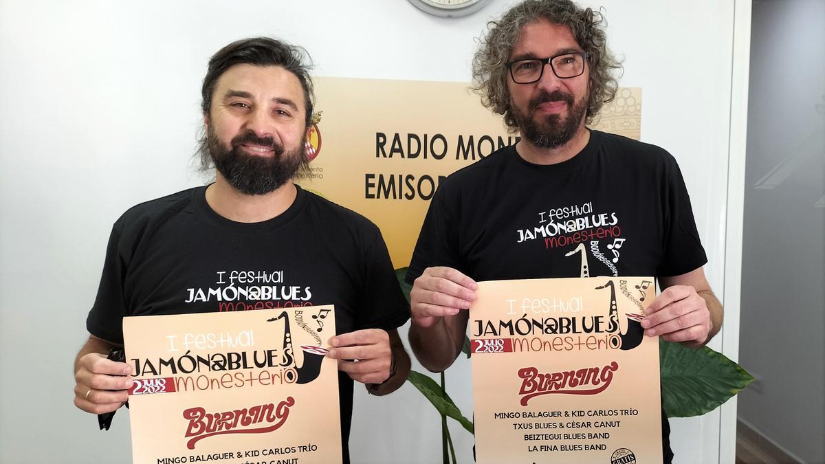 Juan Javier Llimona y Javier Amador Hierro en la presentación del festival