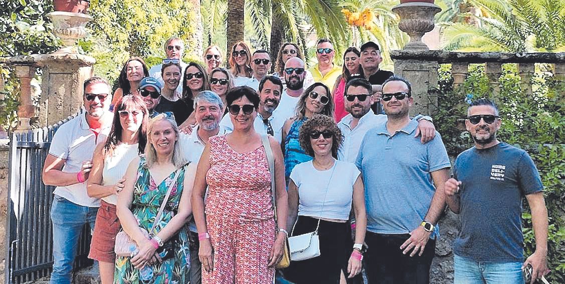 Grupo de los CEO participantes en el encuentro en Mallorca.