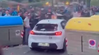 Un aficionado del Espanyol herido de gravedad tras el atropello masivo en la previa del derbi