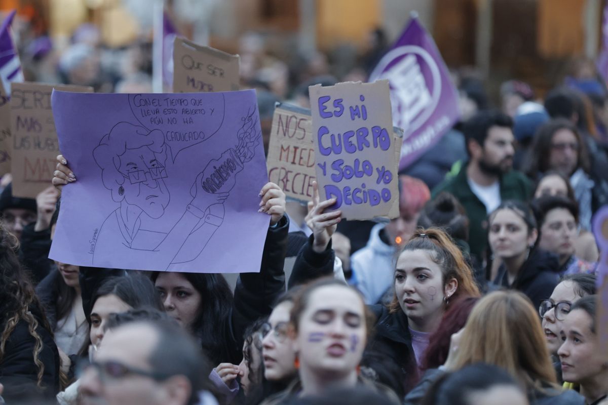 Así se ha desarrollado el 8M en Extremadura