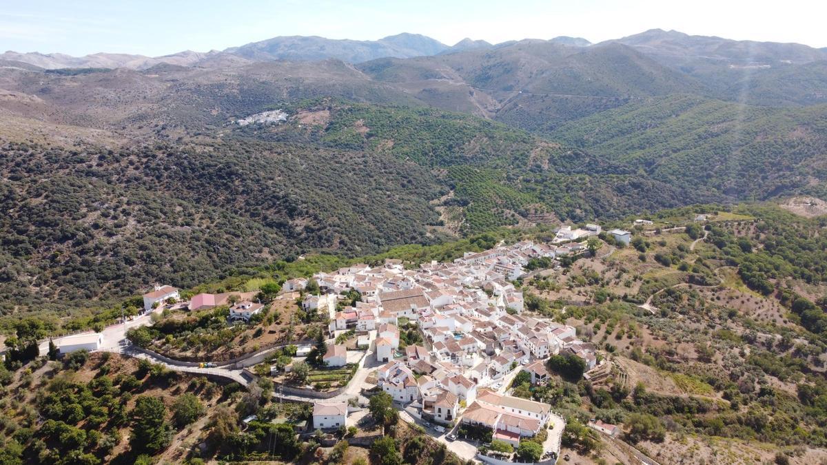 Una vista aérea de Cartajima.