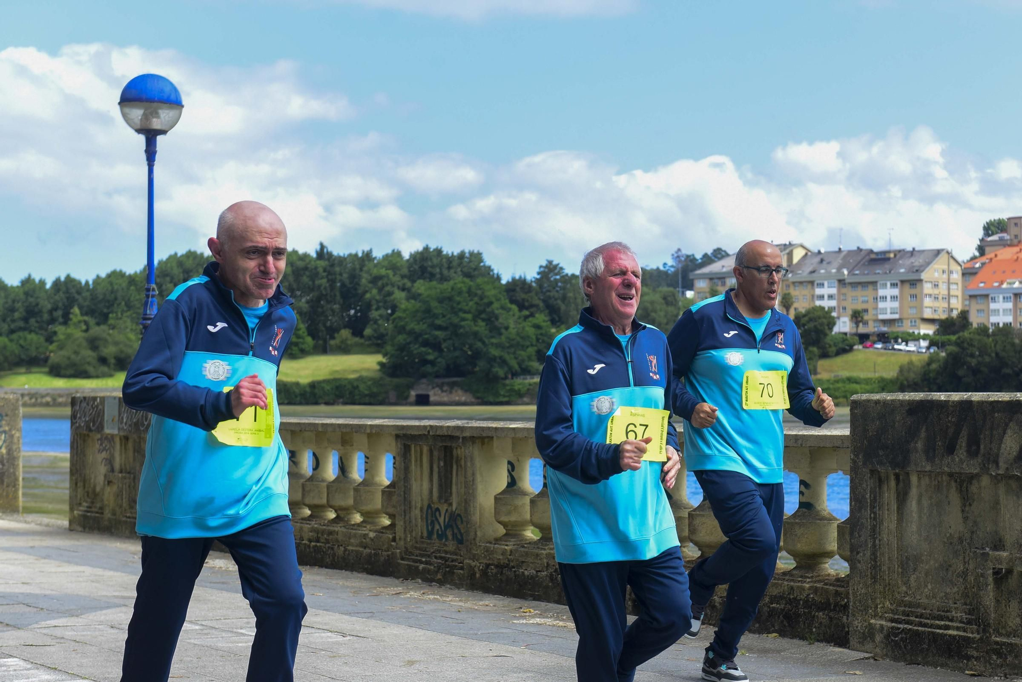 Más de 100 deportistas participan en el maratón urbano Special Olympics en O Burgo