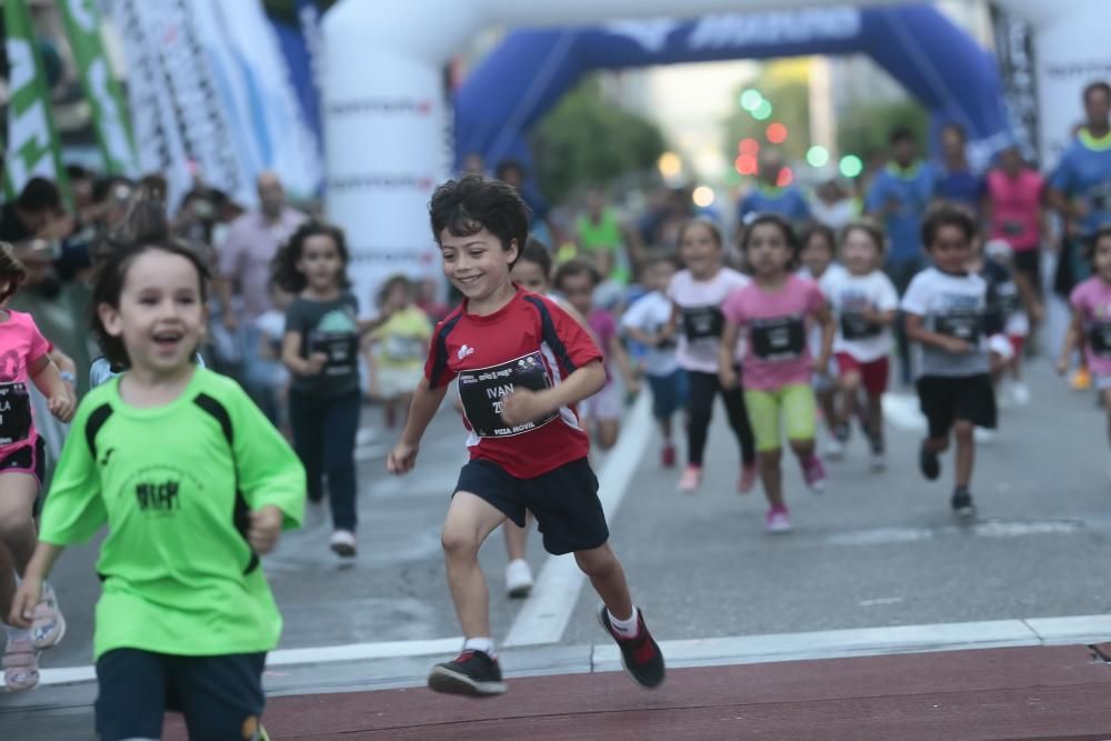 Nuevo éxito de la carrera nocturna de As Travesas con más de 1.300 participantes