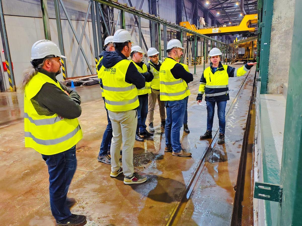 Visita a la planta de residuos de Villena Visita a la planta de residuos de Villena