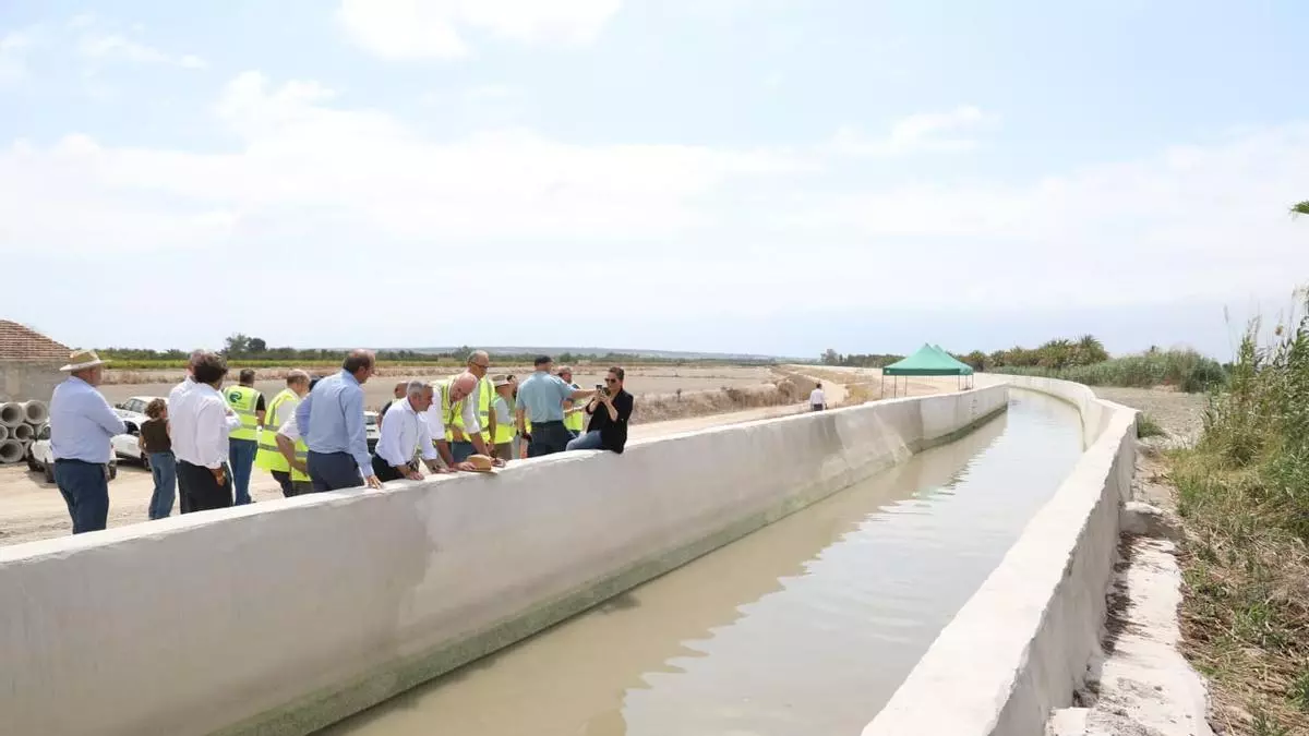 El renovado Canal Principal de Riegos de Levante duplica la capacidad de elevar agua a El Hondo