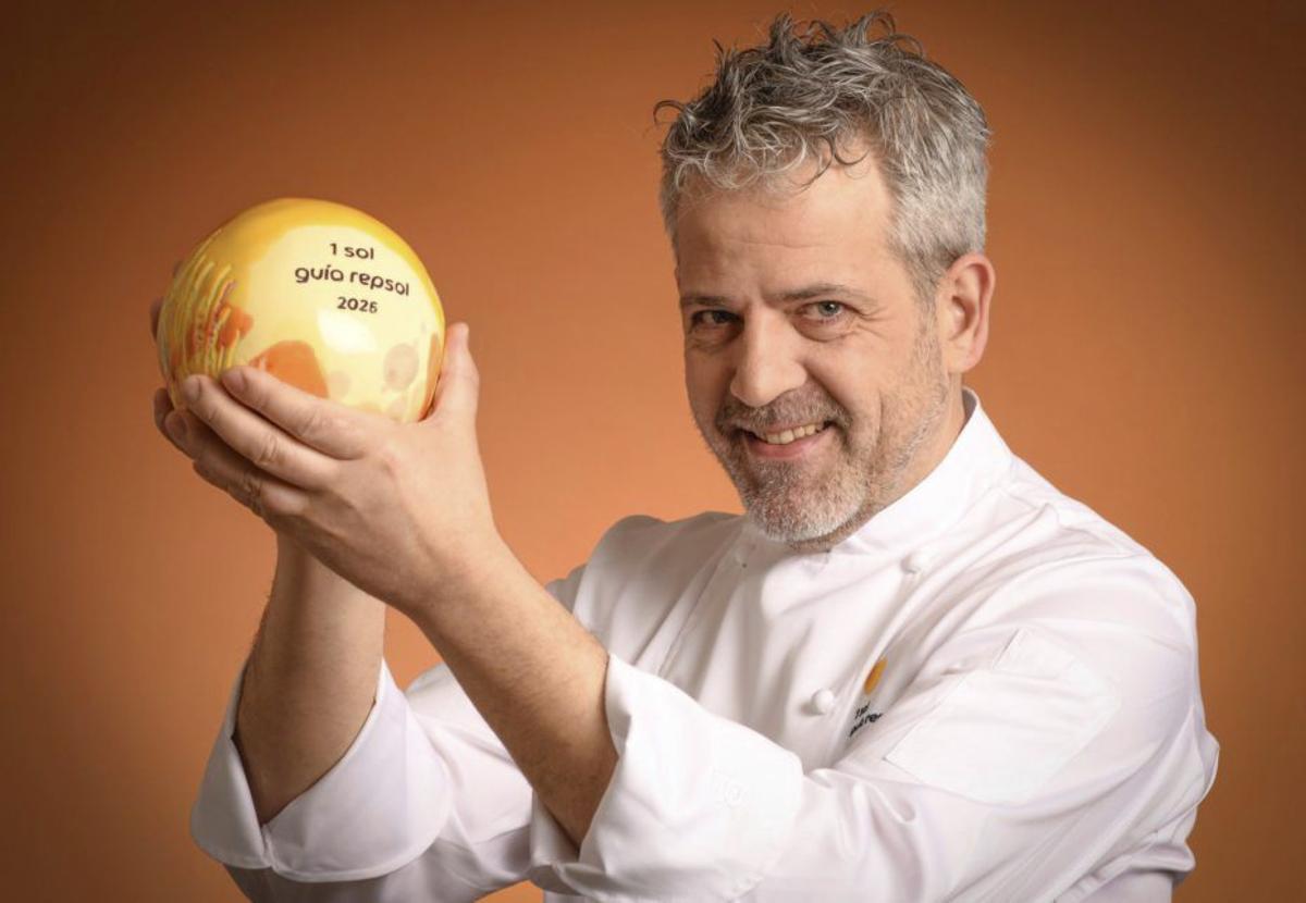 Miguel González, con el distintivo Repsol. | FDV