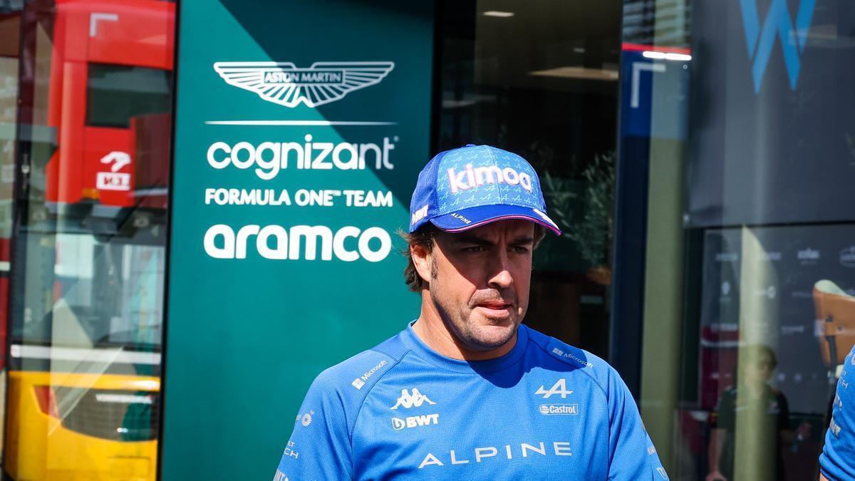 Camiseta Fernando Alonso 2023 Aston Martin F1