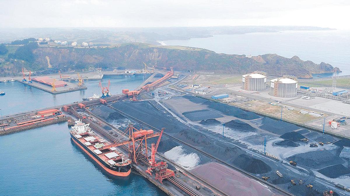 La terminal de carbón de Ebhisa