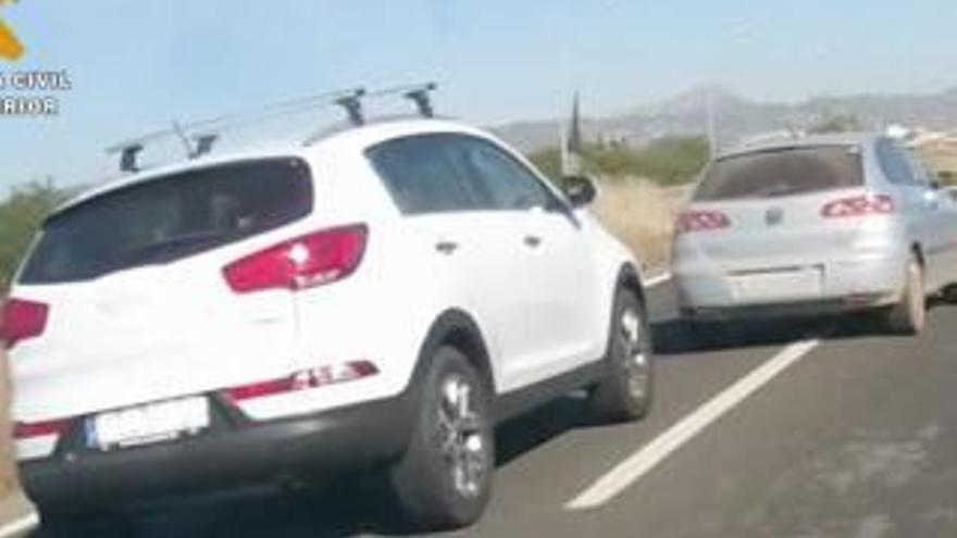 Guardia Civil ermittelt gegen Autobahn-Drängler